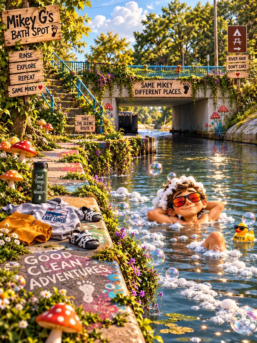 Mikey G’s Bath Spot — a bubbly stop along the scenic route