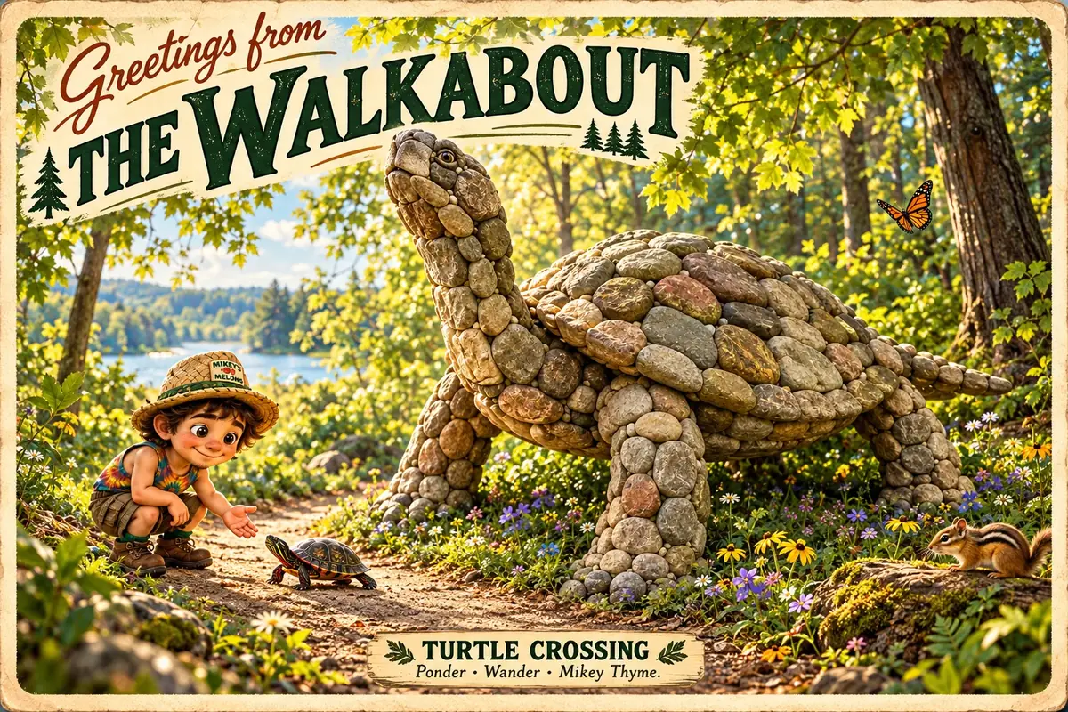 Every walk begins somewhere.